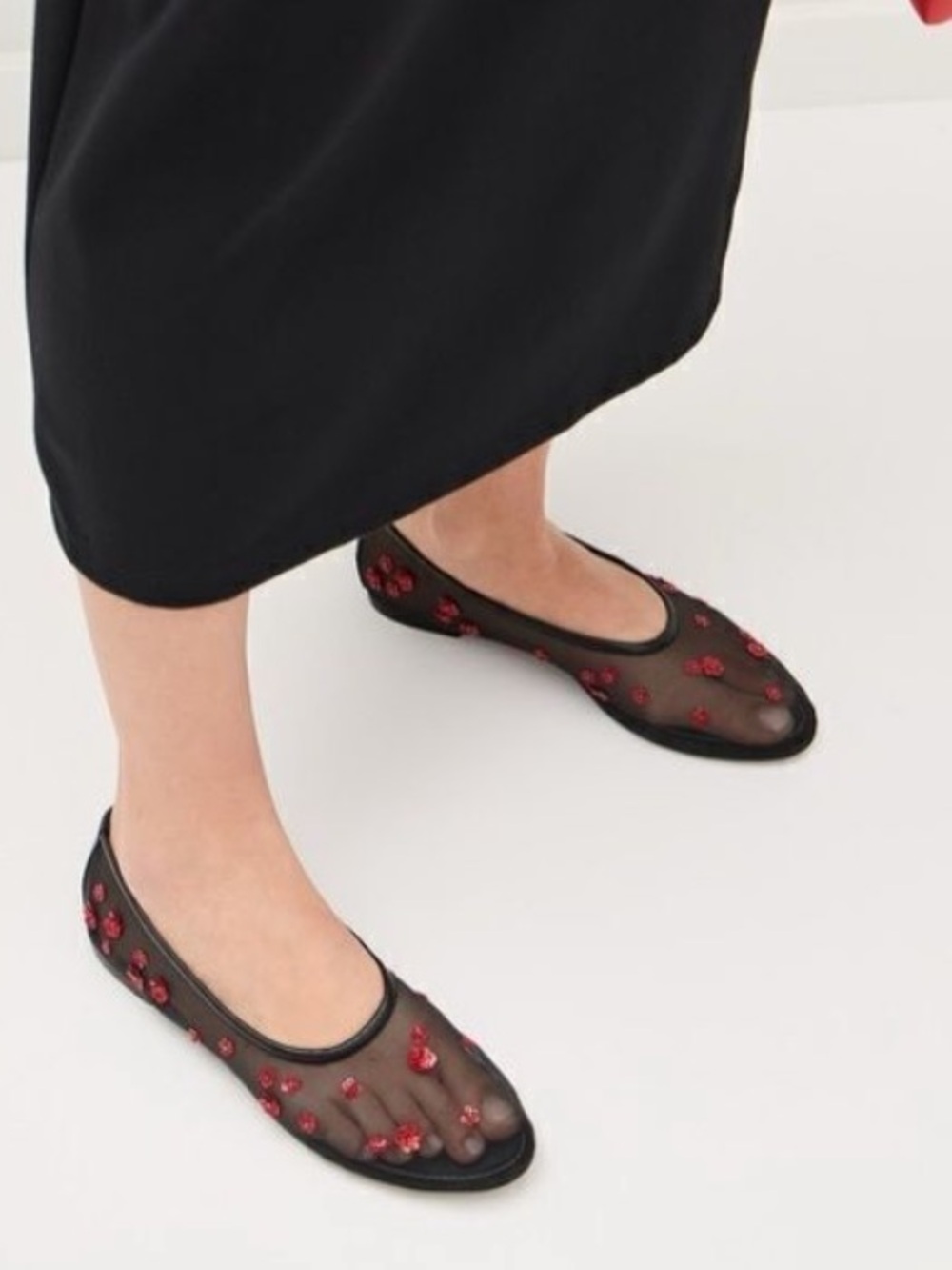 NEW staud alba mesh flats - 37